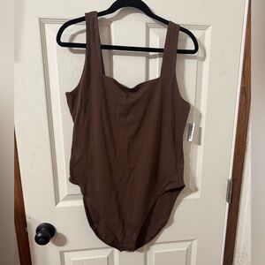 Old Navy Brown Bodysuit XL